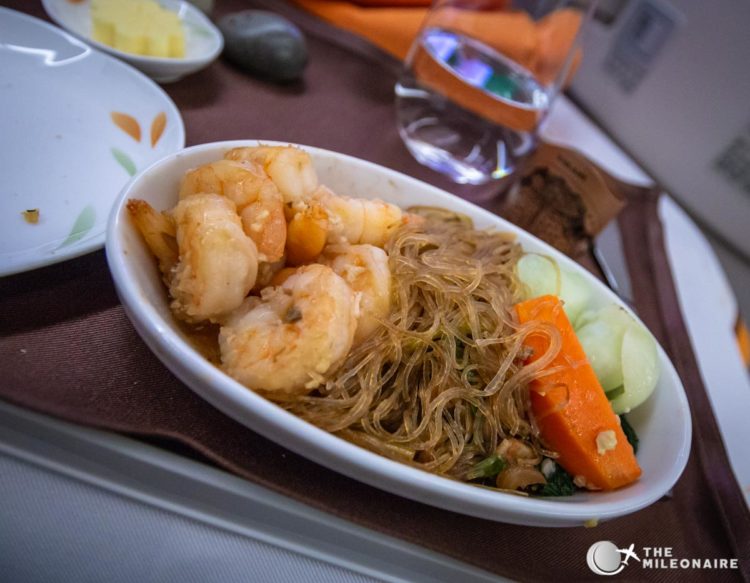 eva air dinner