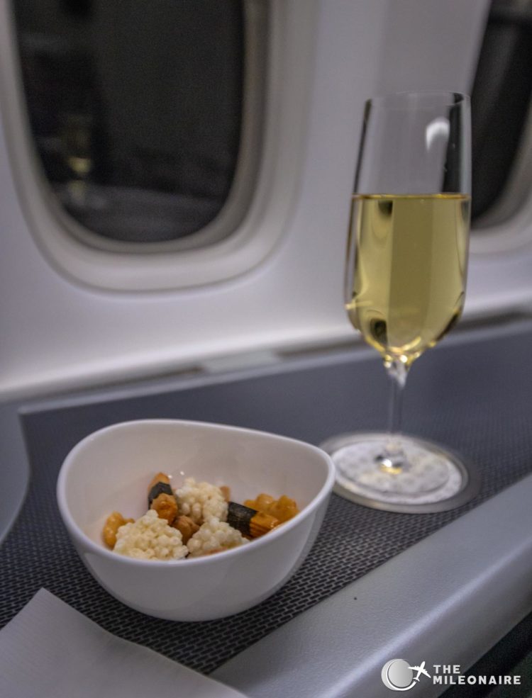 eva air nuts champagne