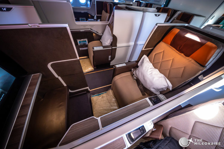 oman air business class seat