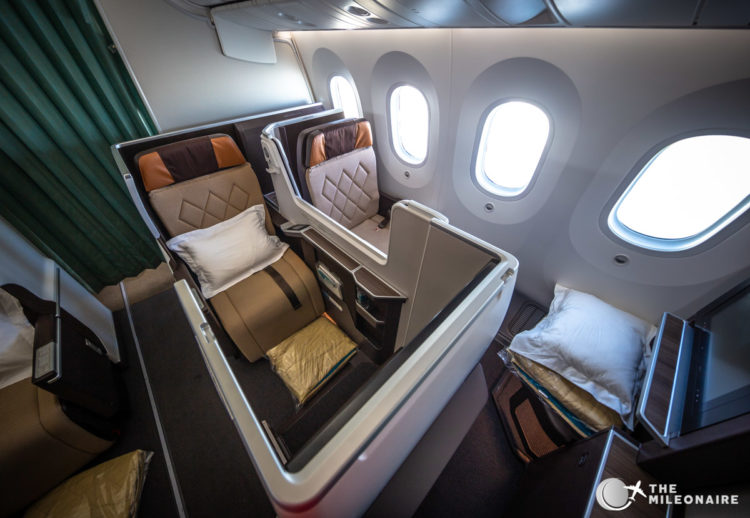 oman air business seat