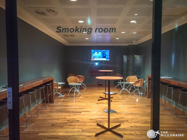 smoking room sala montale