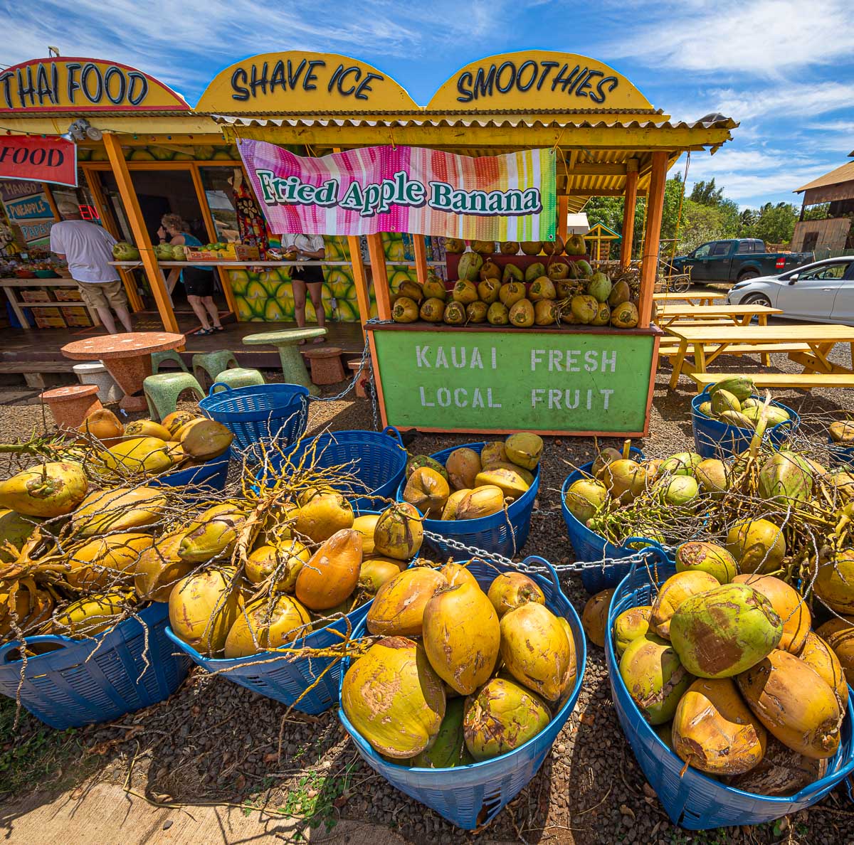 hawaii fruit stand