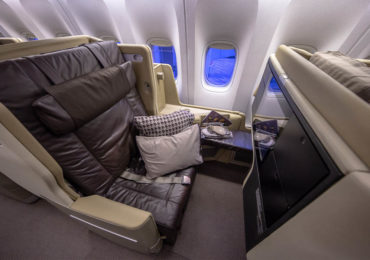 singapore airlines business seat