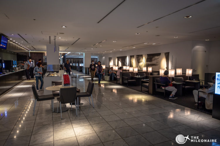 all nippon airways lounge nrt