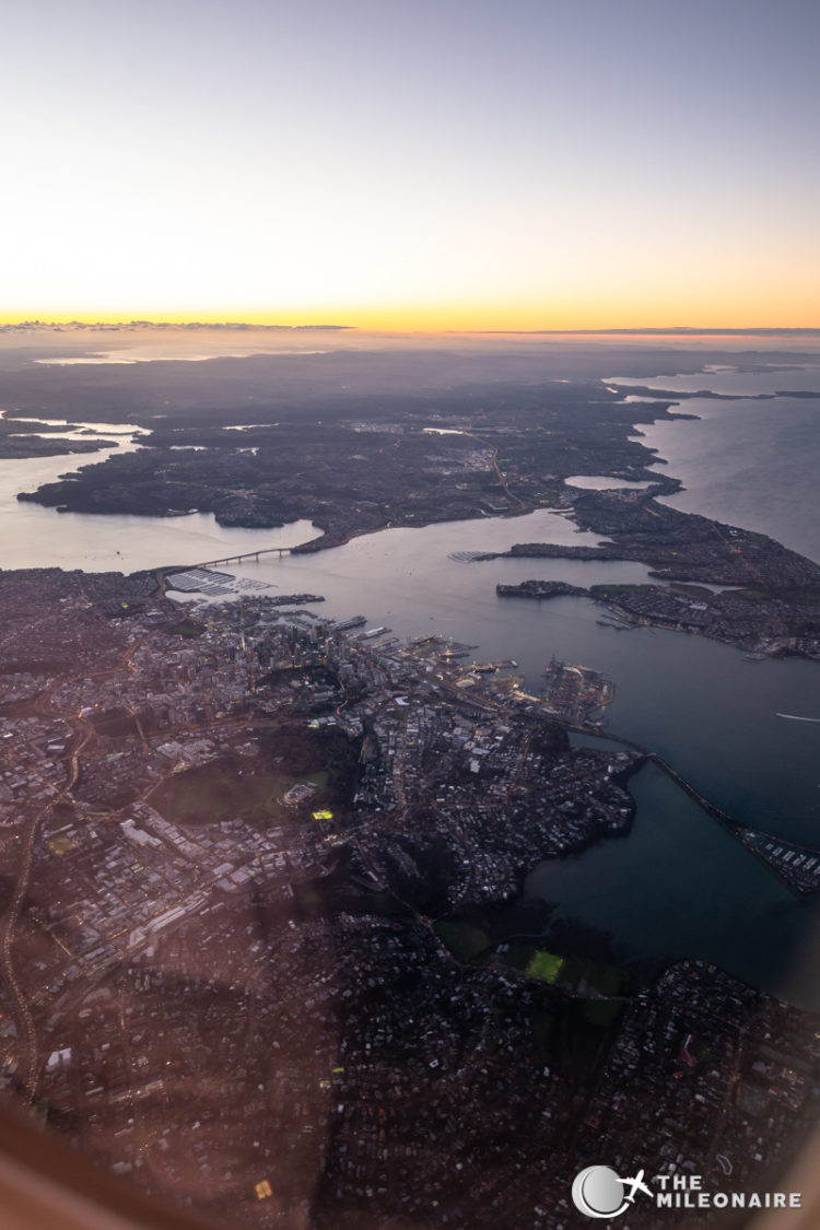 auckland landing view