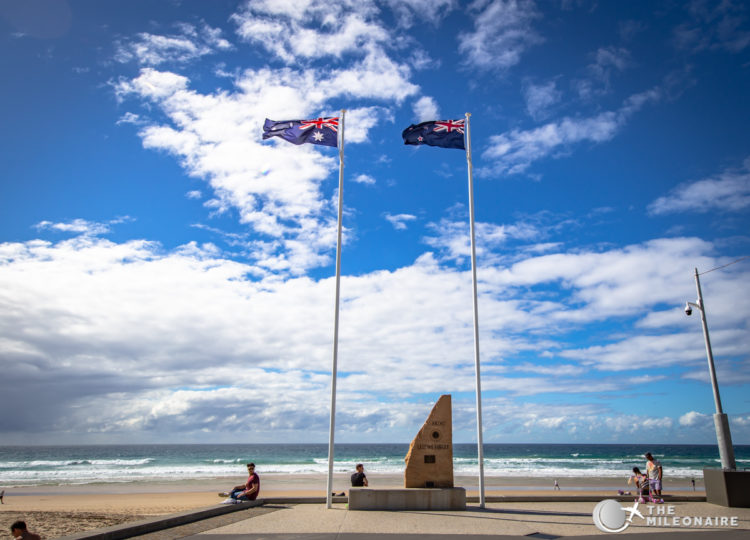 australia beach flags