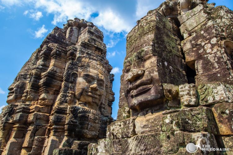 bayon faces