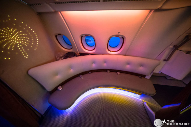 emirates a380 couch