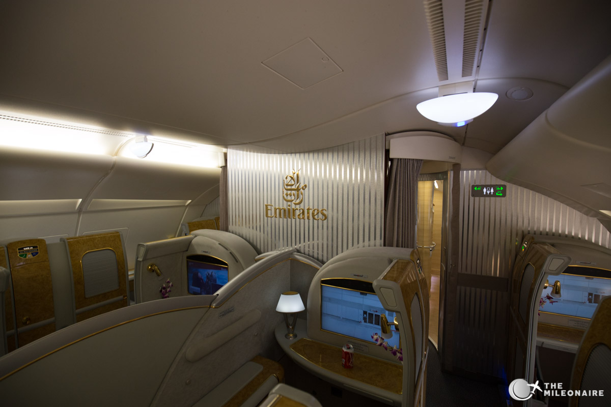 emirates airbus a380 first class