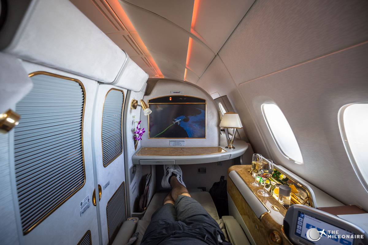 Emirates A380 First Class Suites Trip Report And Review The Mileonaire 