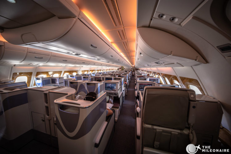 emirates business cabin