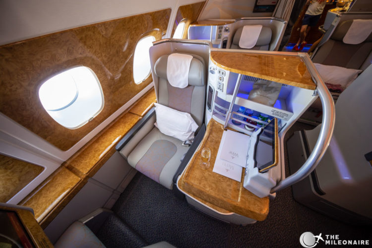 emirates business seat review