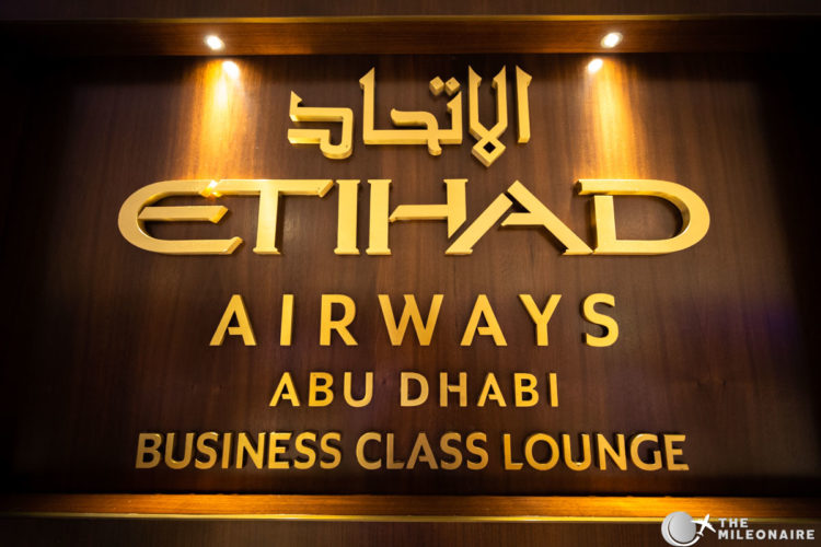 etihad lounge sign