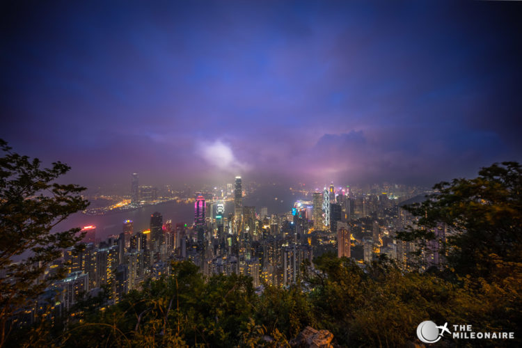 hong kong view night