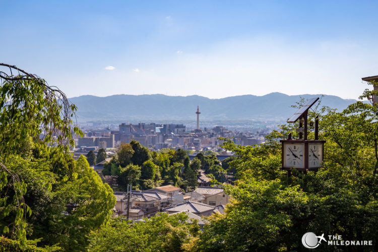 kyoto city panorama