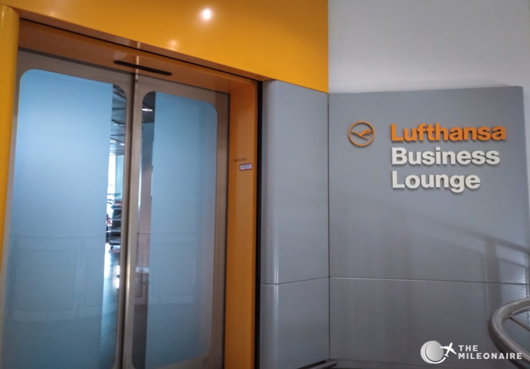 lufthansa business lounge