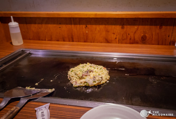 okonomiyaki table grill