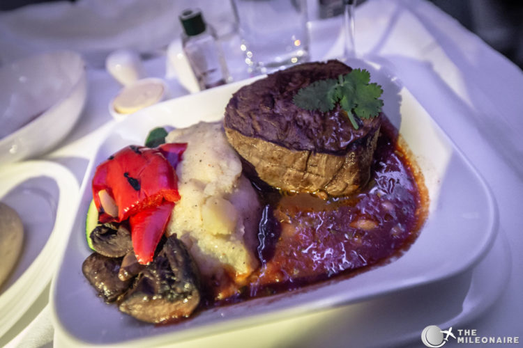 steak plane food