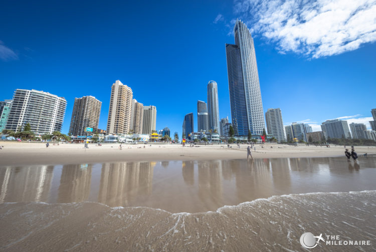 swimming surfers paradise