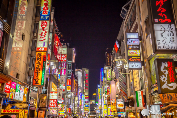 tokyo neon ligths